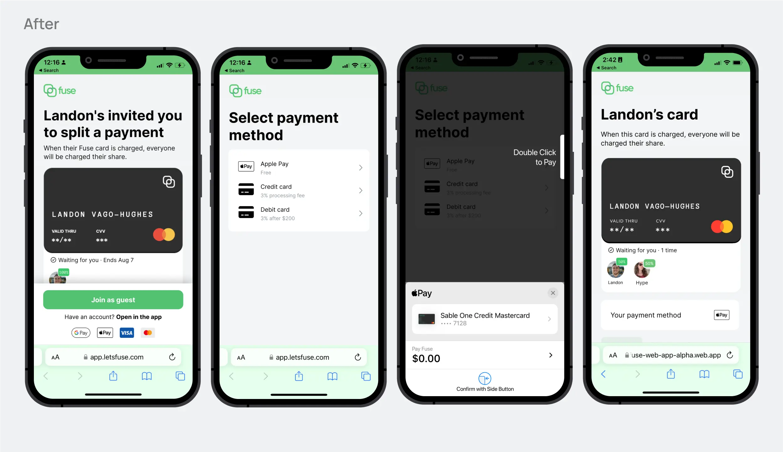 Join payment flow #2