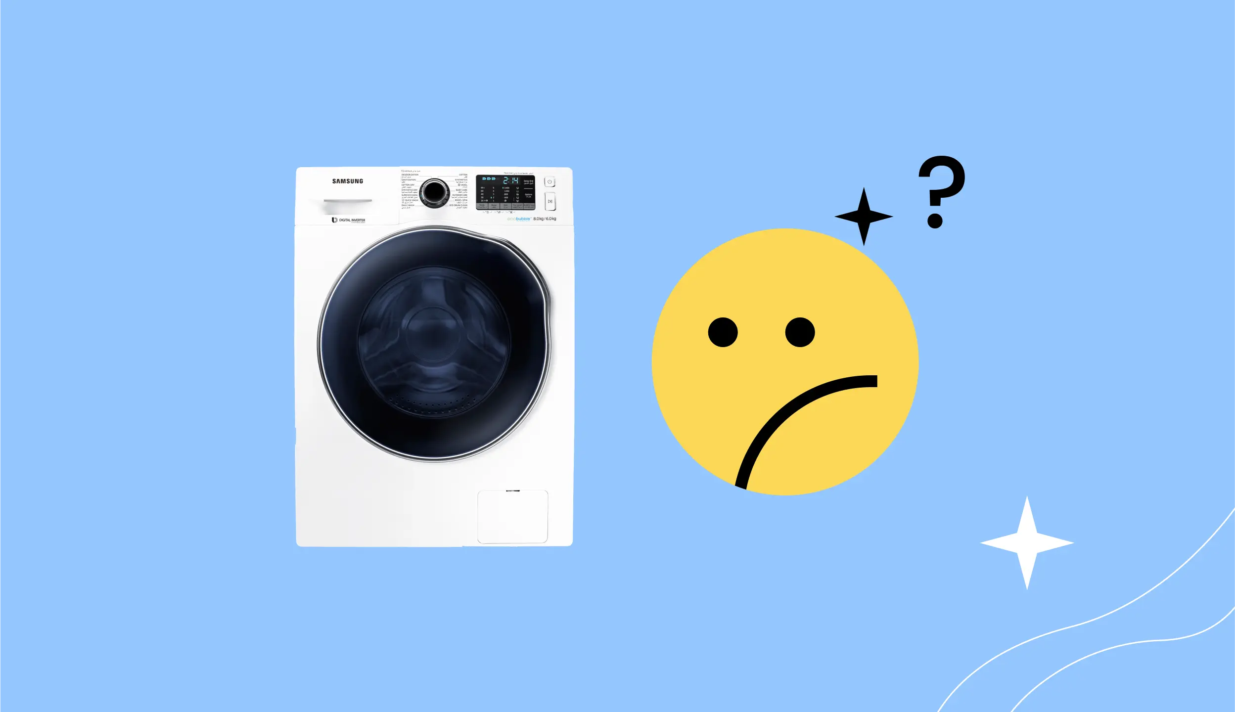 Washer and Dryer Combined